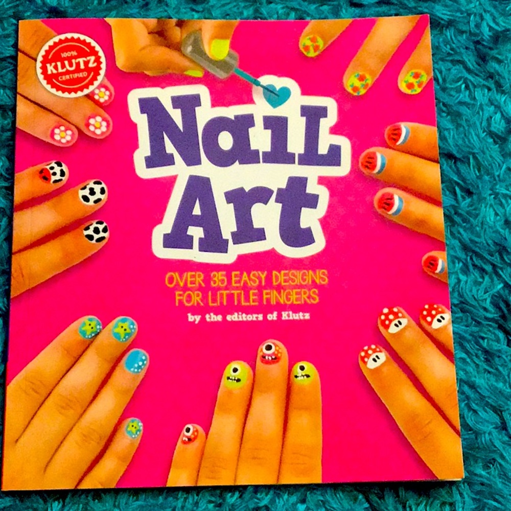 Nail art book for girls